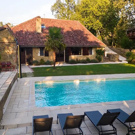 Villa In Peyrusse With Heated Pool And Sauna, Cleaning Included * Peyrusse-Grande